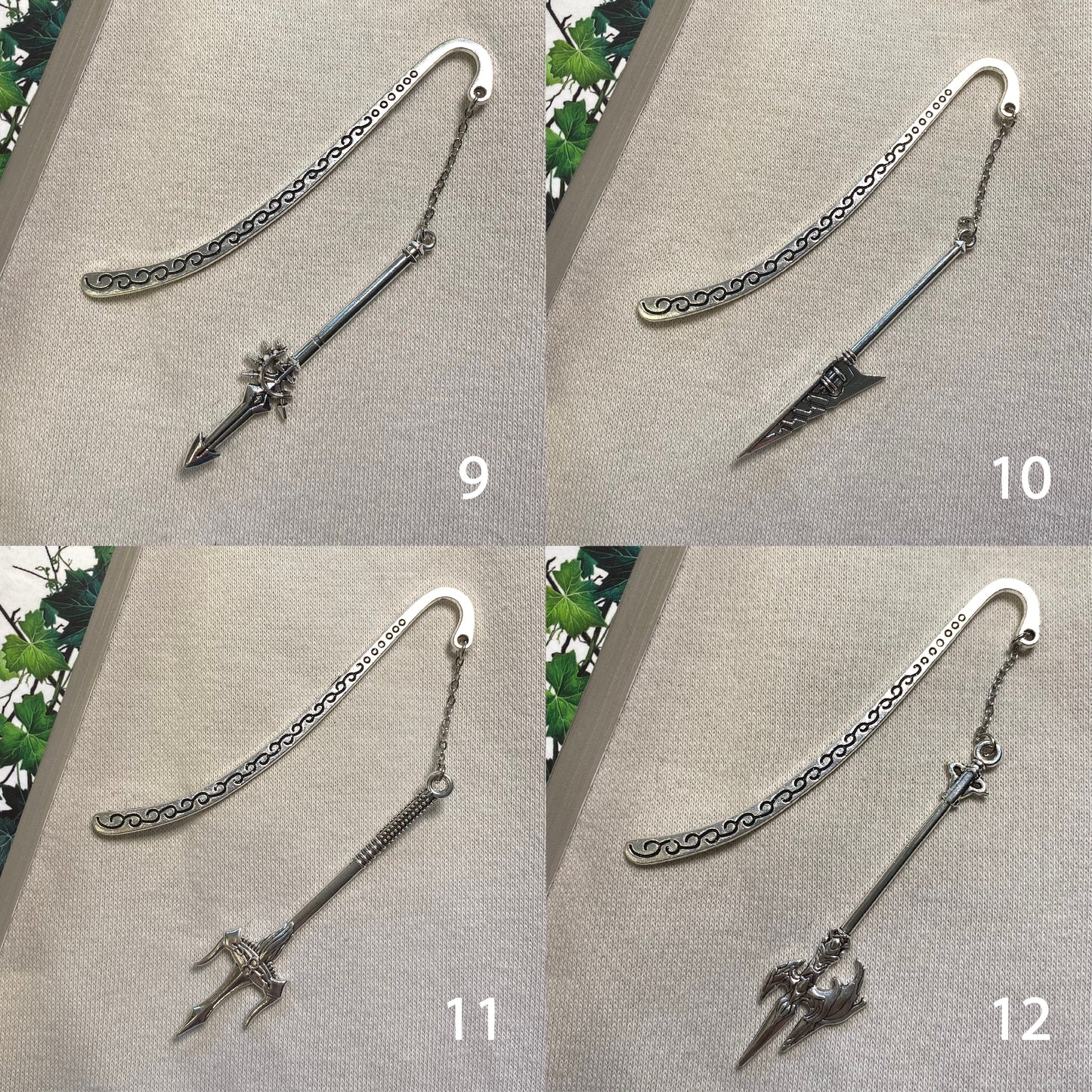 Sword Bookmarks