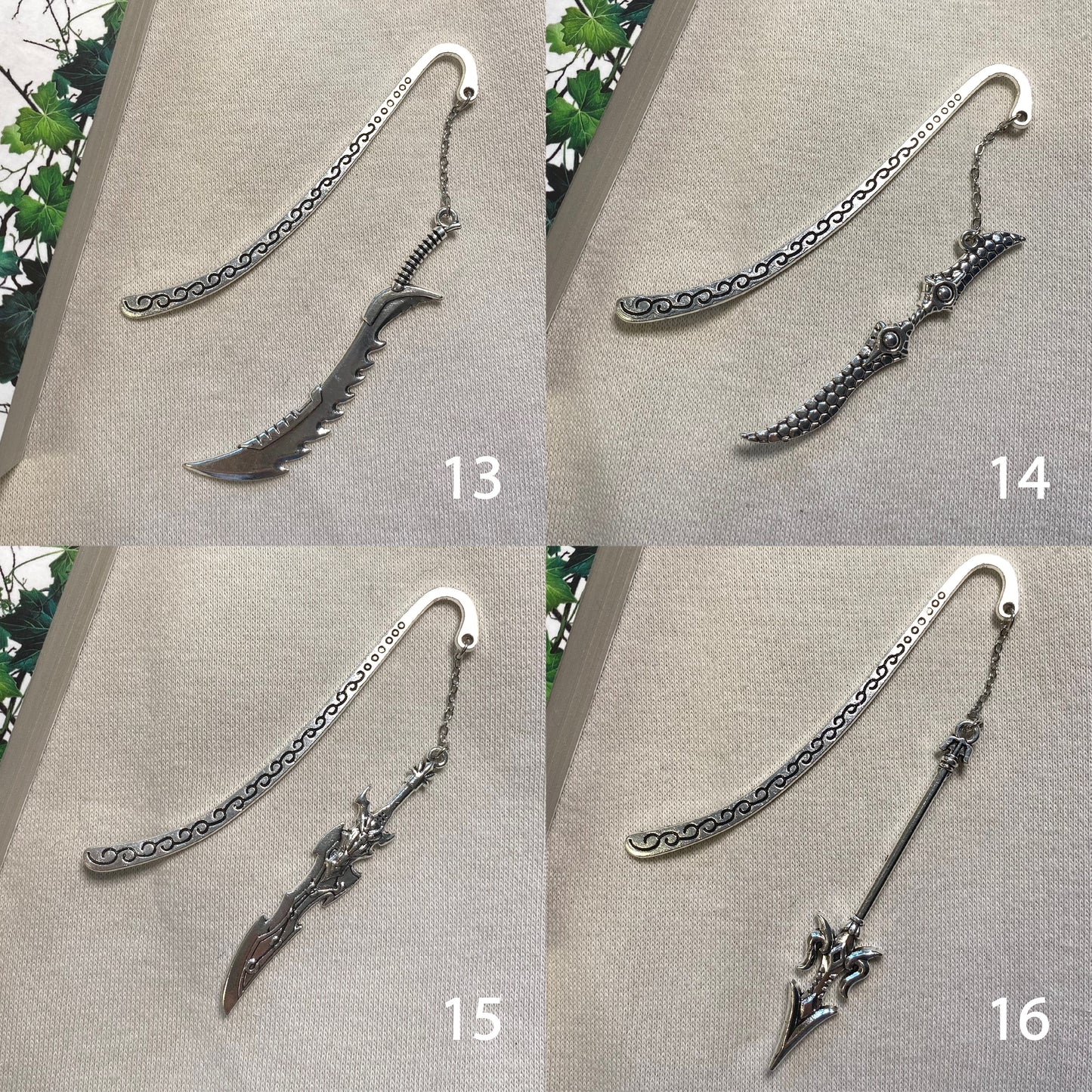 Sword Bookmarks